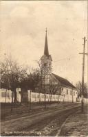 1934 Pécel, Református templom, utca
