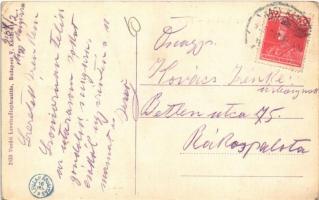 1918 Nagykanizsa, Fő út, Miltényi Sándor, Weiss és Ledofsky üzlete. Vasúti levelezőlapárusítás 2433....