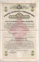 Budapest 1930. "A Magyar Leszámitoló- és Pénzváltó-Bank 7 1/2%-os Záloglevele" záloglevél ...