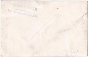 Győr, zsinagóga belső virágokkal feldíszítve. Ungár Kálmán lakatosmester, photo (non PC) (fa)