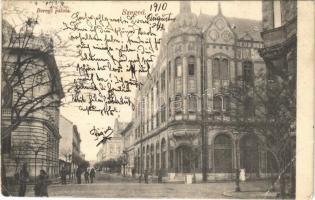 1910 Szeged, Beregi palota, Beregy Lajos üzlete. Divald Károly (EB)