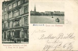 1899 Hamburg Vegeratian restaurant (EK)