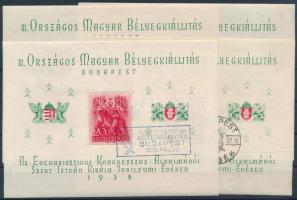 1938 ORBÉK 4 db blokk (24.000)