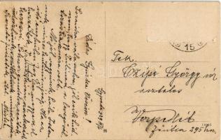 1929 Krasznahorkaváralja, Krásnohorské Podhradie; Váralja, várkapu. Fuchs József kiadása / castle ga...