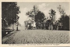 Tauroggen German-Russian border WW. I.