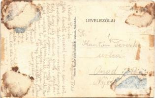 Nagykőrös, Hősök tere, Kir. Járásbíróság, Hősök szobra, emlékmű. Németh Sándor kiadása (Rb)