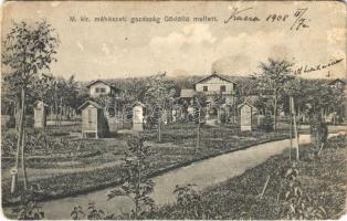 1908 Gödöllő, M. kir. méhészeti gazdaság (EM)