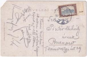 Miskolc, Széchenyi utca, villamos. Orosz Ferenc kiadása (EM)