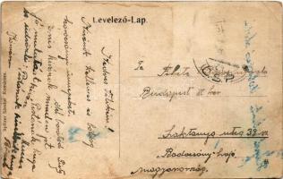 Komárom, Komárno; M. kir. állami méntelep. Spitzer Sándor kiadása / stud farm (EB)