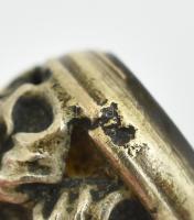 8k Arany (Au) Táncrend fragmentum bruttó: 17,25 g. Jelzett. h: 37 cm