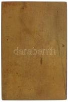 Faragó Árpád (1880-1948) 1907(?). "Toldi a farkasokkal" egyoldalas Br plakett (65,12g/43x6...