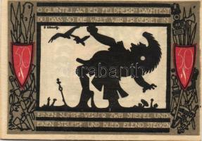 Német Birodalom/Weimari Köztársaság/ Detmold 1920. 50Pf(10x) 10klf db,teljes sor T:I