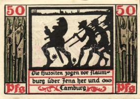 Német Birodalom/Weimari Köztársaság/ Naumburg 1920. 50Pf(12x) 12klf db,teljes sor T:I