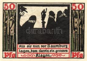 Német Birodalom/Weimari Köztársaság/ Naumburg 1920. 50Pf(12x) 12klf db,teljes sor T:I