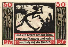 Német Birodalom/Weimari Köztársaság/ Naumburg 1920. 50Pf(12x) 12klf db,teljes sor T:I