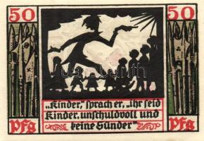 Német Birodalom/Weimari Köztársaság/ Naumburg 1920. 50Pf(12x) 12klf db,teljes sor T:I