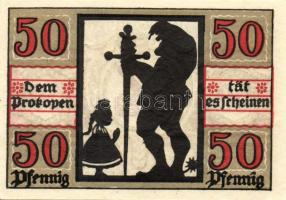 Német Birodalom/Weimari Köztársaság/ Naumburg 1920. 50Pf(12x) 12klf db,teljes sor T:I