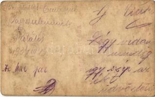 1934 Budapest IV. Újpest, péklegény. Békési utóda fotóműterem, photo (EK)