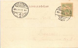 1904 Esztergom, Szentgyörgymező, Bazilika. Stromf Ignác kiadása