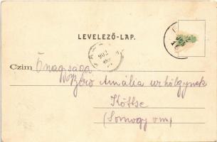 1902 Gödöllő, Királyi kastély. Divald Károly 225. sz. (Rb)