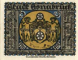 Német Birodalom/Weimari Köztársaság/ Osnabrück 1921. 5Pf + 10Pf + 25Pf + 50Pf(6x) + 75Pf + 1M + 2M +...