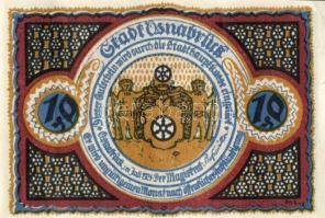 Német Birodalom/Weimari Köztársaság/ Osnabrück 1921. 5Pf + 10Pf + 25Pf + 50Pf(6x) + 75Pf + 1M + 2M +...