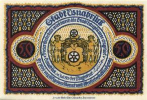 Német Birodalom/Weimari Köztársaság/ Osnabrück 1921. 5Pf + 10Pf + 25Pf + 50Pf(6x) + 75Pf + 1M + 2M +...