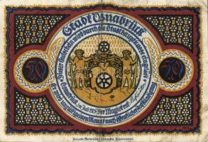 Német Birodalom/Weimari Köztársaság/ Osnabrück 1921. 5Pf + 10Pf + 25Pf + 50Pf(6x) + 75Pf + 1M + 2M +...