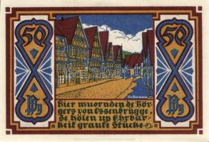 Német Birodalom/Weimari Köztársaság/ Osnabrück 1921. 5Pf + 10Pf + 25Pf + 50Pf(6x) + 75Pf + 1M + 2M +...