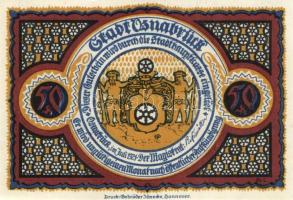 Német Birodalom/Weimari Köztársaság/ Osnabrück 1921. 5Pf + 10Pf + 25Pf + 50Pf(6x) + 75Pf + 1M + 2M +...