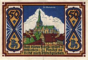 Német Birodalom/Weimari Köztársaság/ Osnabrück 1921. 5Pf + 10Pf + 25Pf + 50Pf(6x) + 75Pf + 1M + 2M +...