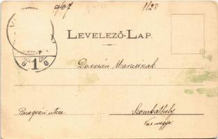 1901 Siklós, vár. Feiler Mariska kiadása (Rb)