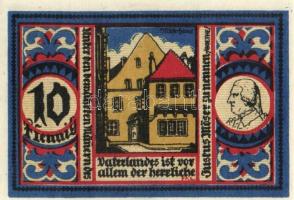 Német Birodalom/Weimari Köztársaság/ Osnabrück 1921. 5Pf + 10Pf + 25Pf + 50Pf(6x) + 75Pf + 1M + 2M +...