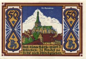 Német Birodalom/Weimari Köztársaság/ Osnabrück 1921. 5Pf + 10Pf + 25Pf + 50Pf(6x) + 75Pf + 1M + 2M +...