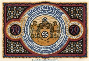 Német Birodalom/Weimari Köztársaság/ Osnabrück 1921. 5Pf + 10Pf + 25Pf + 50Pf(6x) + 75Pf + 1M + 2M +...