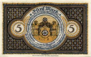 Német Birodalom/Weimari Köztársaság/ Osnabrück 1921. 5Pf + 10Pf + 25Pf + 50Pf(6x) + 75Pf + 1M + 2M +...