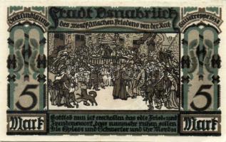 Német Birodalom/Weimari Köztársaság/ Osnabrück 1921. 5Pf + 10Pf + 25Pf + 50Pf(6x) + 75Pf + 1M + 2M +...