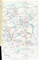 1958 A Második Világháború térképeken. Rendszereztő album. 32 kihajtható térkép minden frontról, ten...