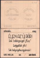 Ismeretlen alkotók: 12 db tervrajz. ceruza, papír, sérült. 22x31cm