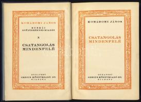 1930 Komáromi János: Csatangolás mindenfelé könyve a Genius könyvkiadó gondozásában, szép állapotban