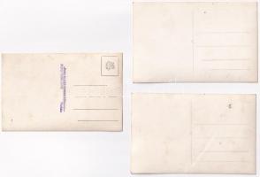 1941 Munkács, Mukacheve, Mukacevo; Szovjet légitámadás utáni romok. Arany és ezüst éremmel kitüntetv...