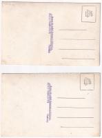 1941 Munkács, Mukacheve, Mukacevo; Szovjet légitámadás utáni romok. Arany és ezüst éremmel kitüntetv...