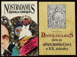 4 db Nostradamussal kapcsolatos modern könyv
