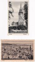 Sopron - 4 db régi képeslap / 4 pre-1945 postcards