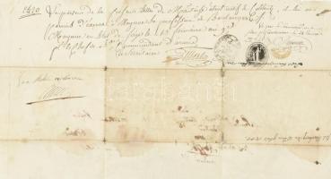 1800 Heidelberg, gazdagon díszített, illusztrált céhlevél koblentzi mester részére, szárazpecséttel,...