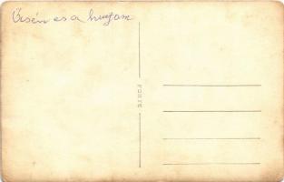 1948 Budapest-Debrecen, repülőgépes montázs. photo