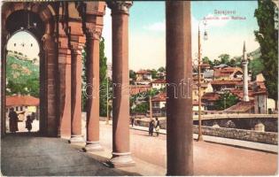 1918 Sarajevo, Ausblick vom Rathaus / view from town hall