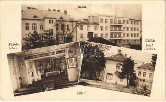 Léva, Levice; kórház, kápolna belső. Foto Hajdu / hospital, chapel, interior