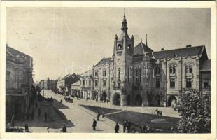 1938 Munkács, Mukacheve, Mukacevo; városháza / radnice / town hall (Rb)