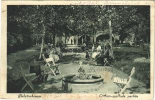 1924 Balatonkenese, Otthon szálloda parkja (EK)